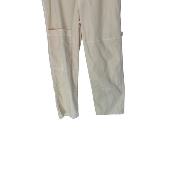 ASKK NY Carpenter Jeans Cream Cargo Casual Mid-Rise Straight Leg Size 30‎ - Picture 5 of 14